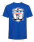 Preview: T-Shirt für Herren "Hansa Fanclub Nordhessen" - royalblau - Brustlogo & gr. Rückenlogo